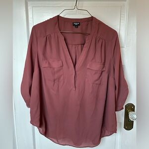 Mauve Torrid Blouse